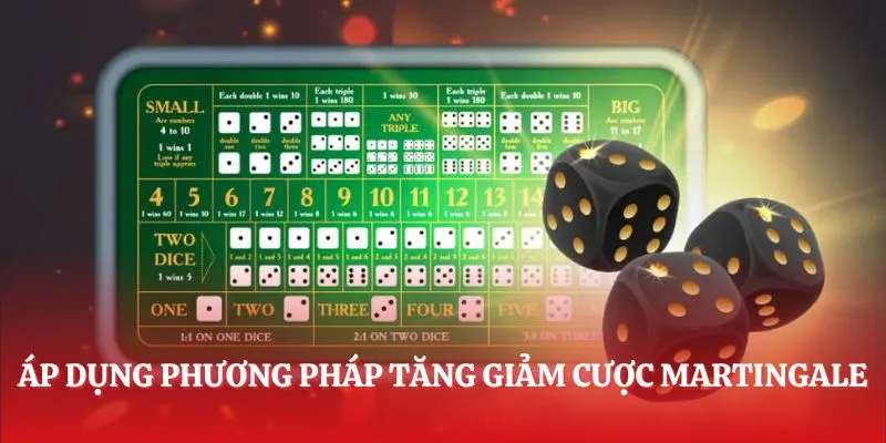 Áp dụng phương pháp tăng giảm cược Martingale
